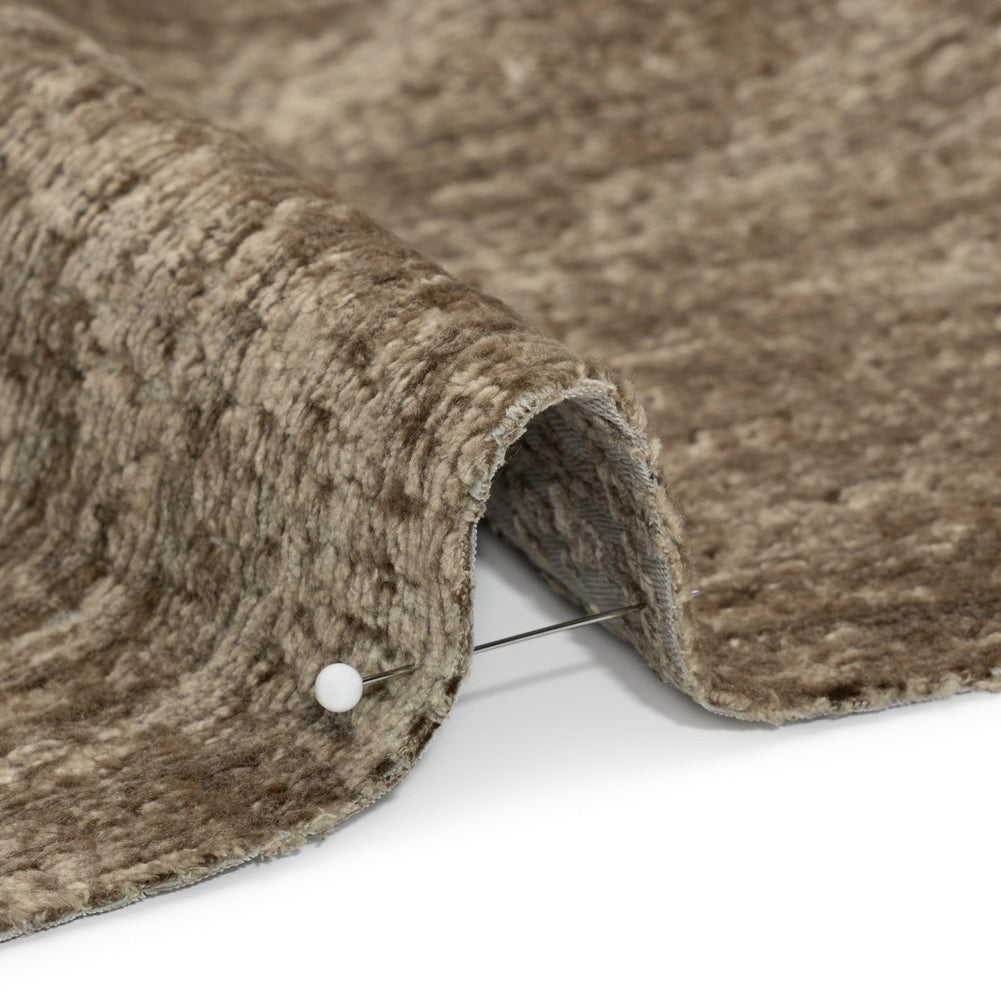 Textured Upholstery Chenille - Quartz - Odie Collection Detail
