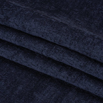 Textured Upholstery Chenille - Sapphire - Odie Collection Folded