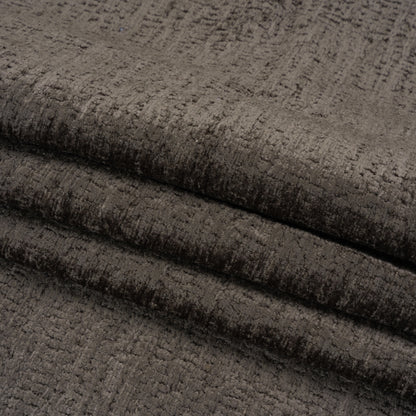 Textured Upholstery Chenille - Stormy - Odie Collection Folded