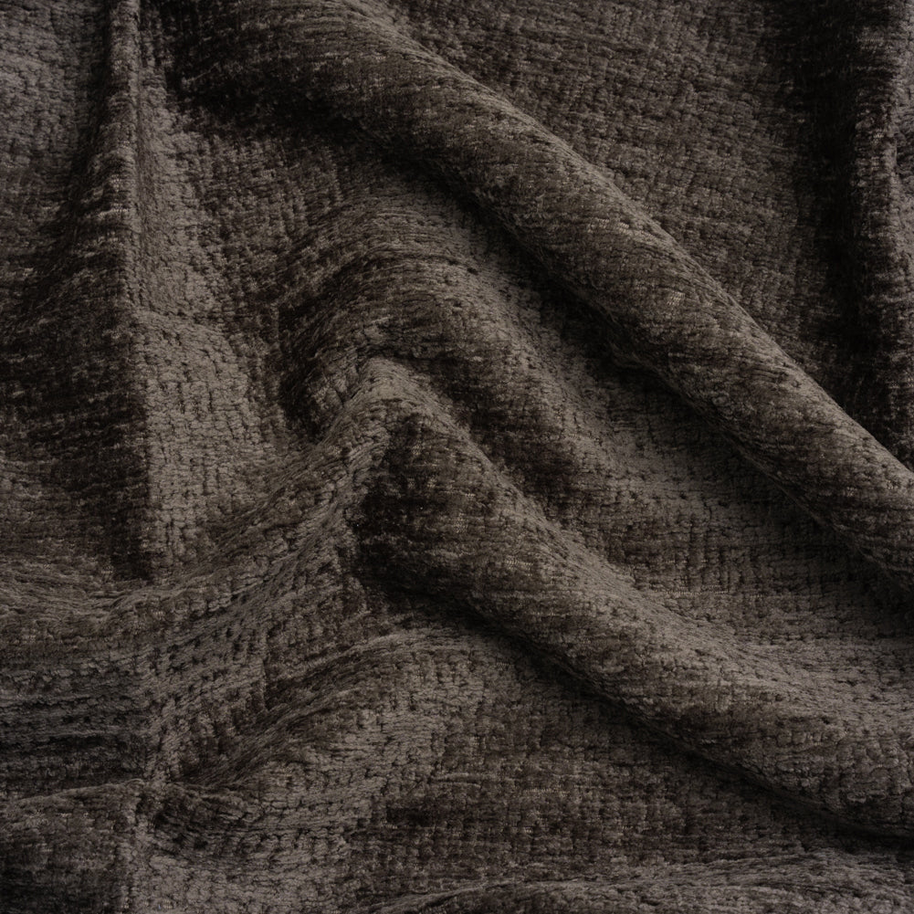 Textured Upholstery Chenille - Stormy - Odie Collection