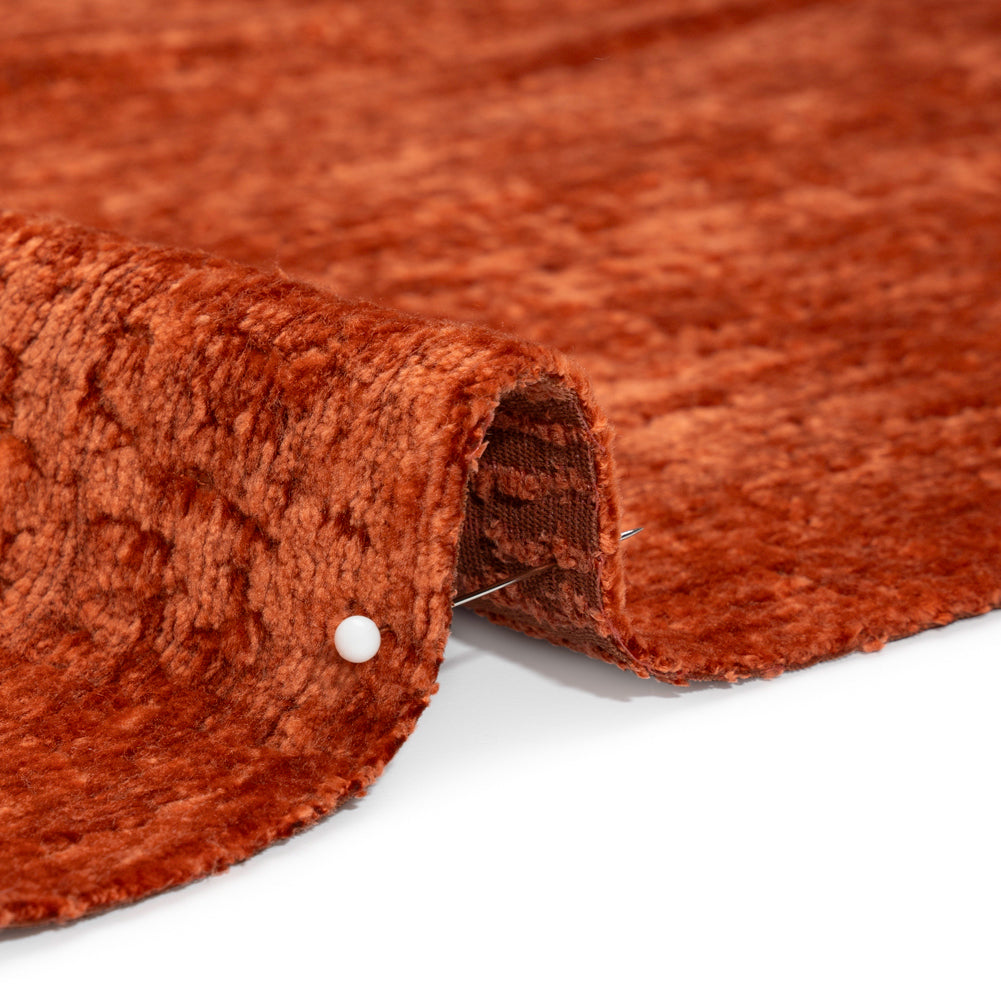 Textured Upholstery Chenille - Tango - Odie Collection Detail