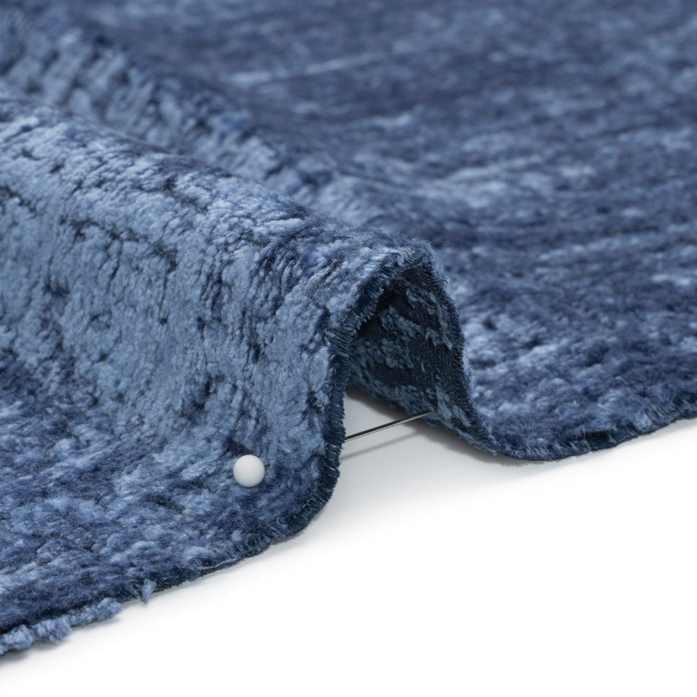 Textured Upholstery Chenille - Twilight - Odie Collection Detail