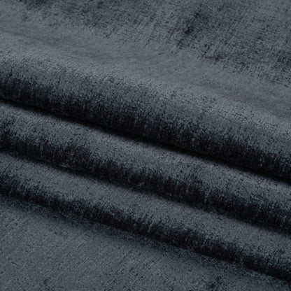 Upholstery Chenille - Blackberry Monotone Abstract - Timbrell Collection Folded