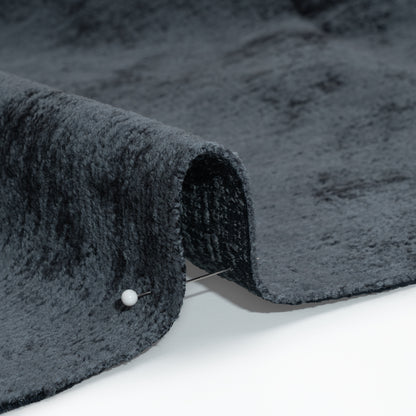 Upholstery Chenille - Blackberry Monotone Abstract - Timbrell Collection Detail
