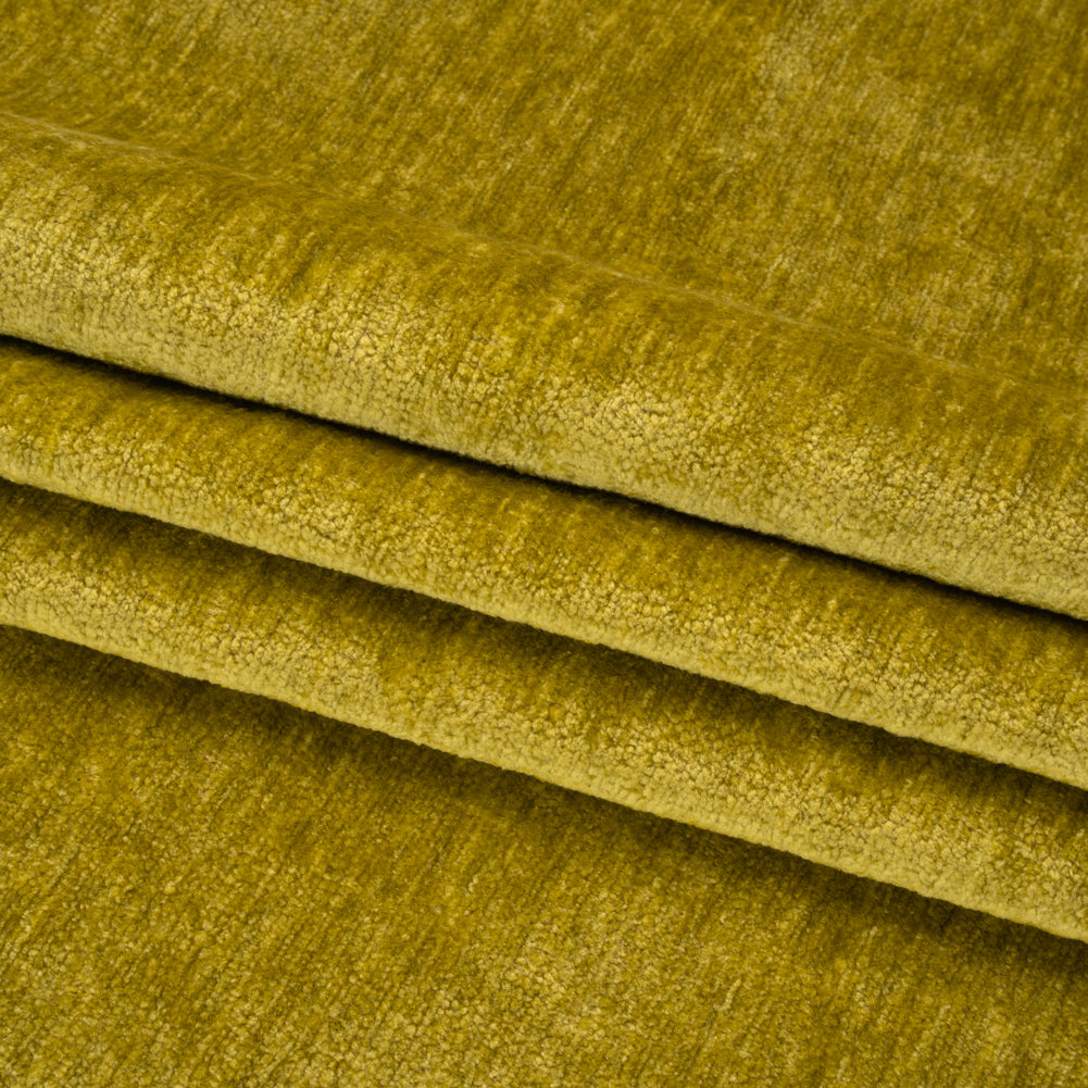 Upholstery Chenille - Cyber Apple Monotone Abstract - Timbrell Collection Folded