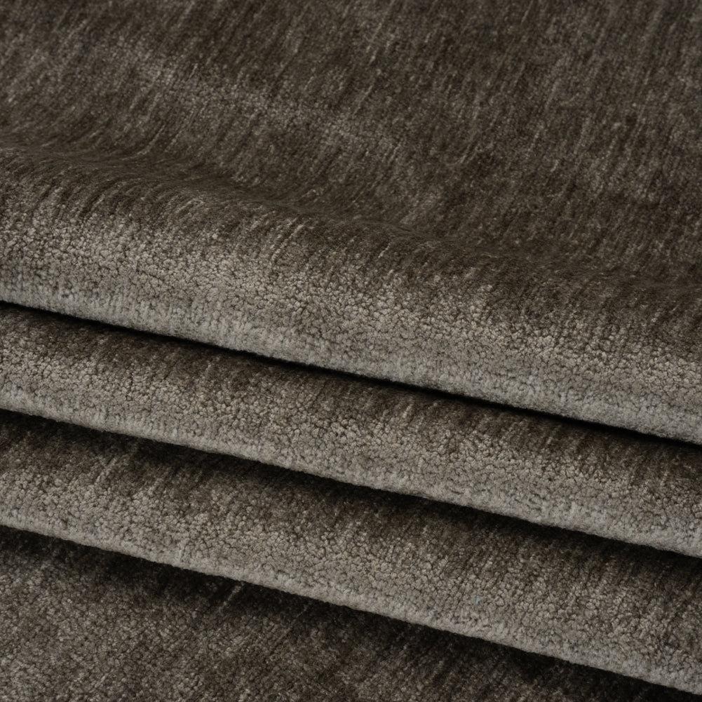 Upholstery Chenille - Mica Monotone Abstract - Timbrell Collection Folded