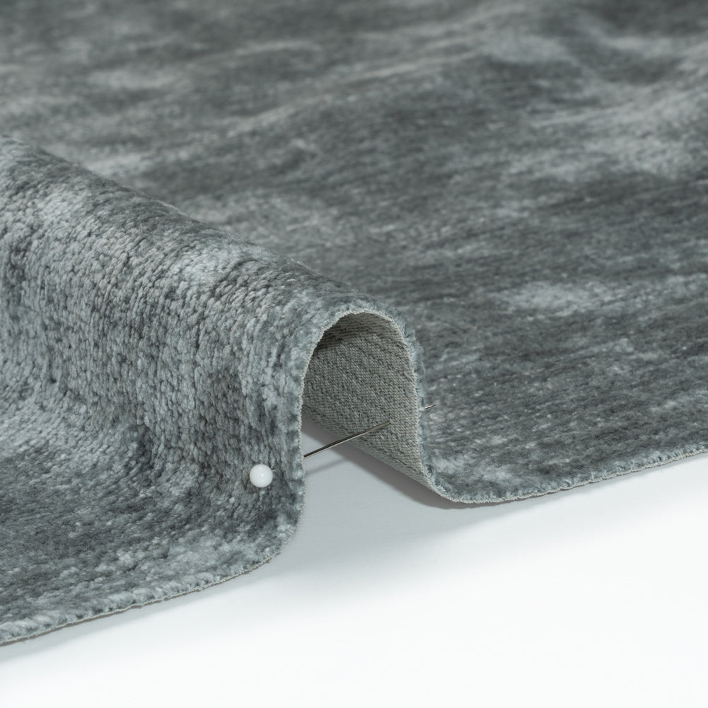 Upholstery Chenille - Moonstone Monotone Abstract - Timbrell Collection Detail