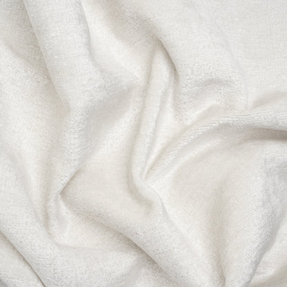 Upholstery Chenille - Snow Monotone Abstract - Timbrell Collection