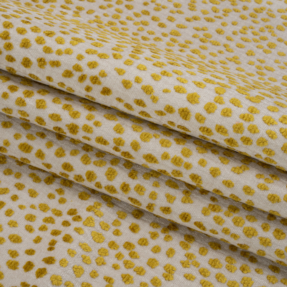 Upholstery Chenille - Bosc Spotted - Piperhill Collection Folded