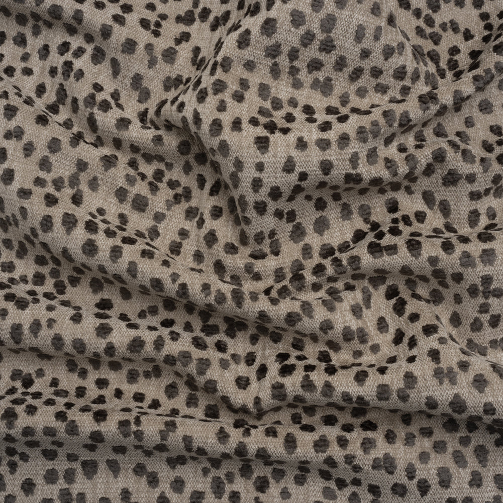 Upholstery Chenille - Flannel Spotted - Piperhill Collection