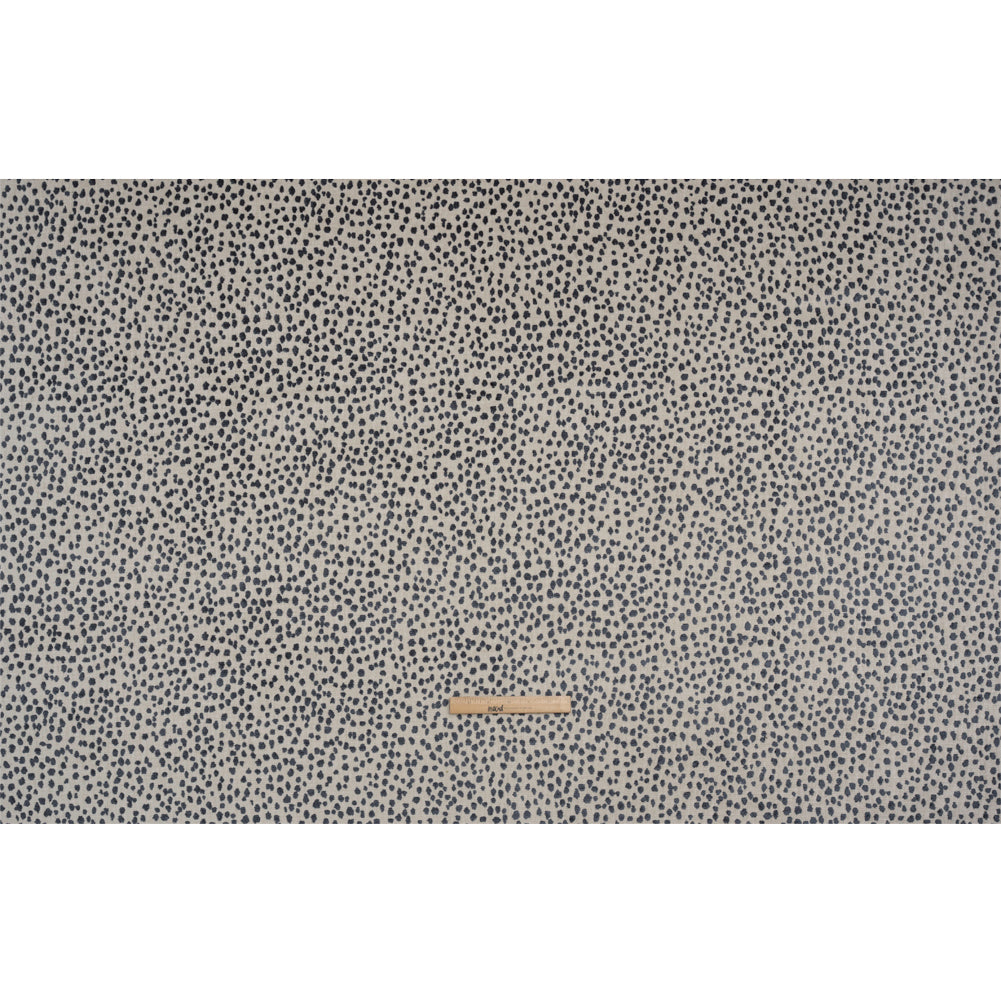 Upholstery Chenille - Sapphire Spotted - Piperhill Collection Full