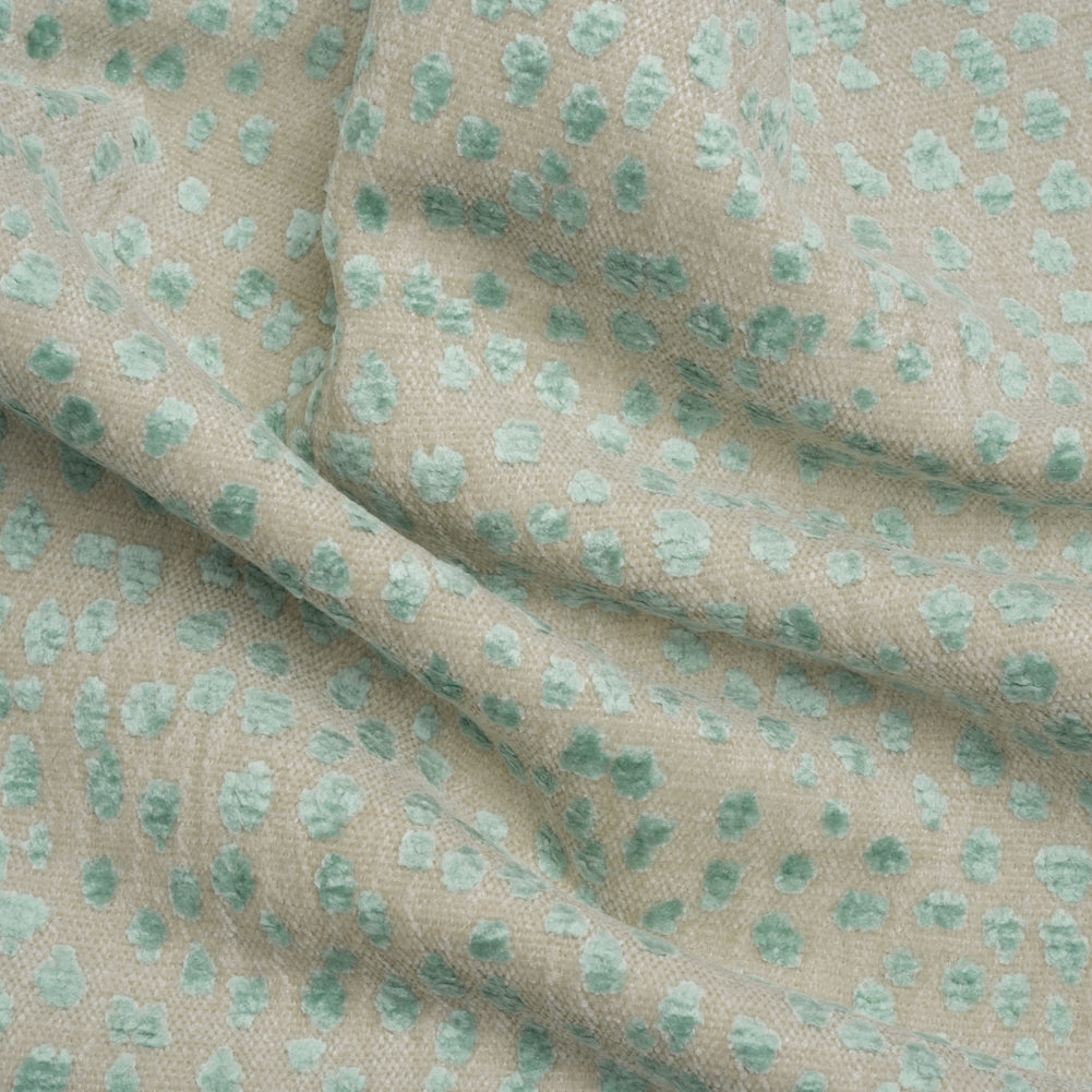 Upholstery Chenille - Splash Spotted - Piperhill Collection