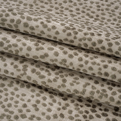 Upholstery Chenille - Truffle Spotted - Piperhill Collection Folded