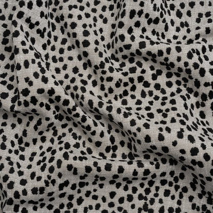 Upholstery Chenille - Tuxedo Spotted - Piperhill Collection