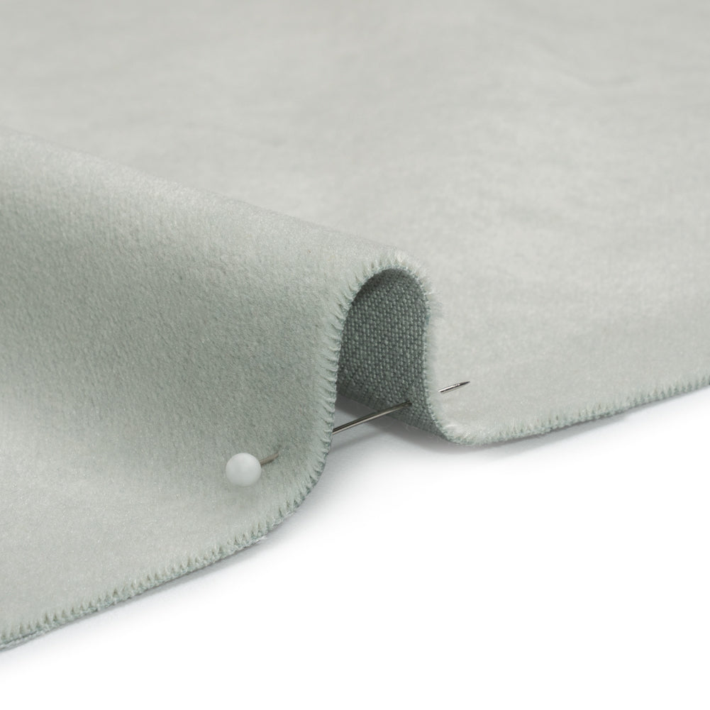 Cotton and Polyester Upholstery Velvet - Cloud - Banton Collection Detail