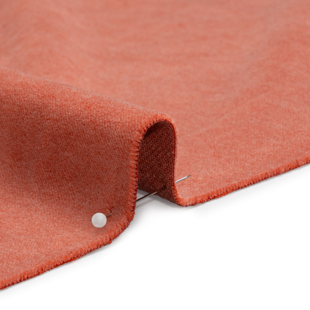 Cotton and Polyester Upholstery Velvet - Fire - Banton Collection Detail