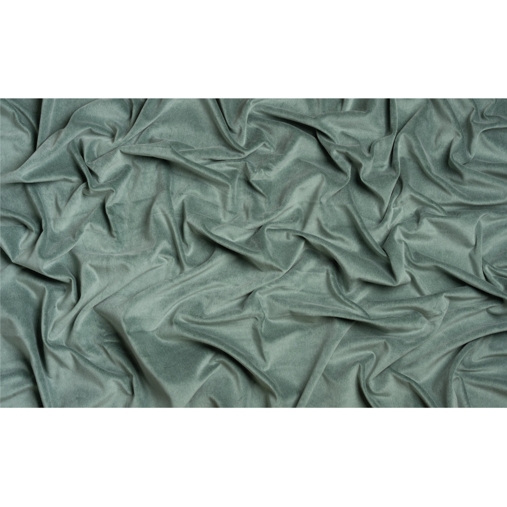 Cotton and Polyester Upholstery Velvet - Forest - Banton Collection Full