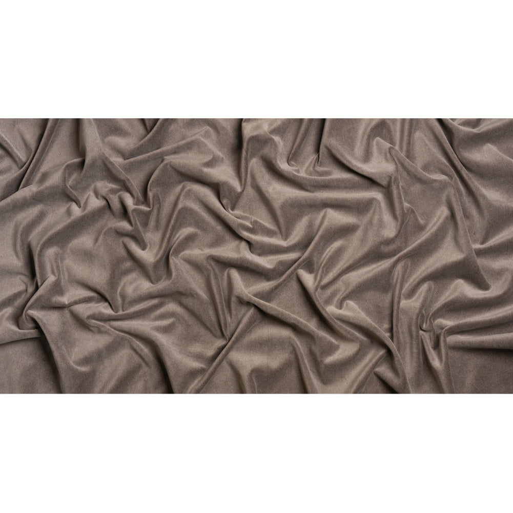 Cotton and Polyester Upholstery Velvet - Graphite - Banton Collection Full