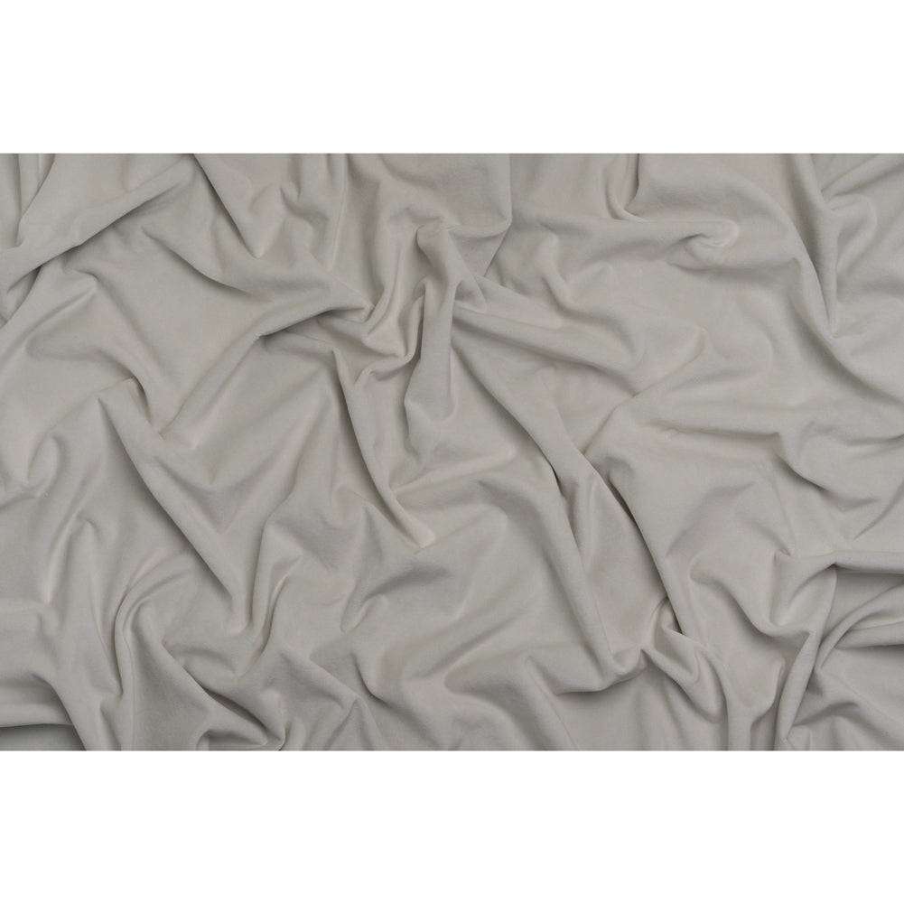 Cotton and Polyester Upholstery Velvet - Ice - Banton Collection - Full