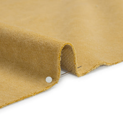 Cotton and Polyester Upholstery Velvet - Lemon - Banton Collection Detail