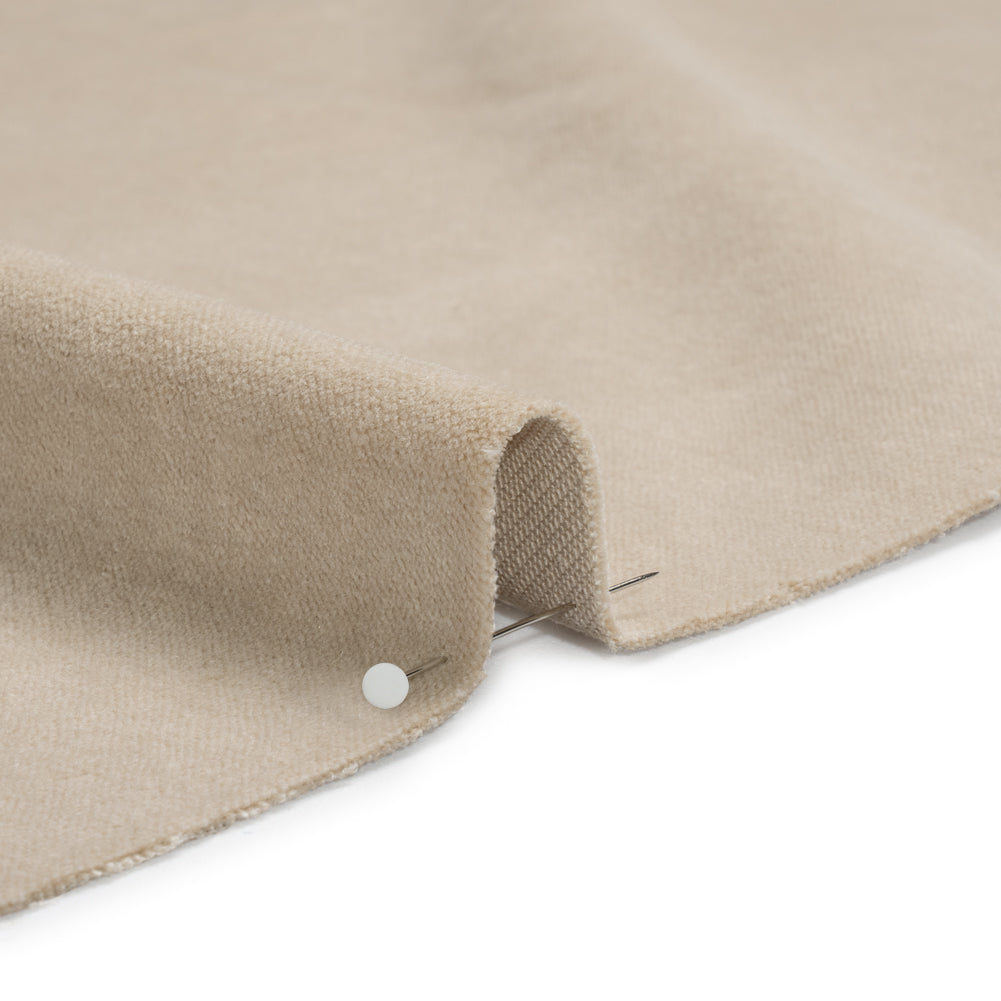 Cotton and Polyester Upholstery Velvet - Mineral - Banton Collection Detail