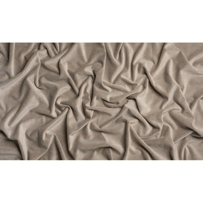 Cotton and Polyester Upholstery Velvet - Otter - Banton Collection Full