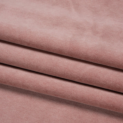Cotton and Polyester Upholstery Velvet - Petal - Banton Collection Folded