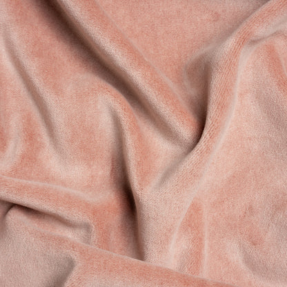 Cotton and Polyester Upholstery Velvet - Rose - Banton Collection