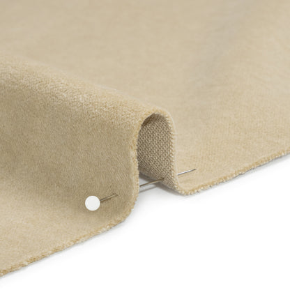 Cotton and Polyester Upholstery Velvet - Sand - Banton Collection Detail