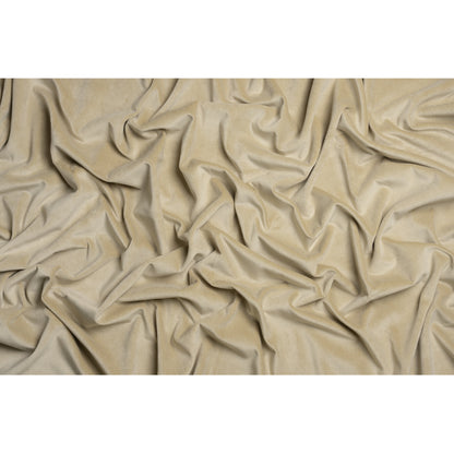 Cotton and Polyester Upholstery Velvet - Sand - Banton Collection Full