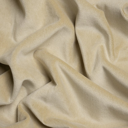 Cotton and Polyester Upholstery Velvet - Sand - Banton Collection