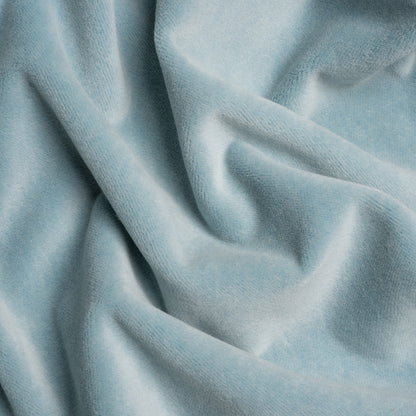 Cotton and Polyester Upholstery Velvet - Sky - Banton Collection