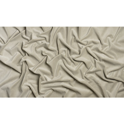Cotton and Polyester Upholstery Velvet - Stone - Banton Collection Full
