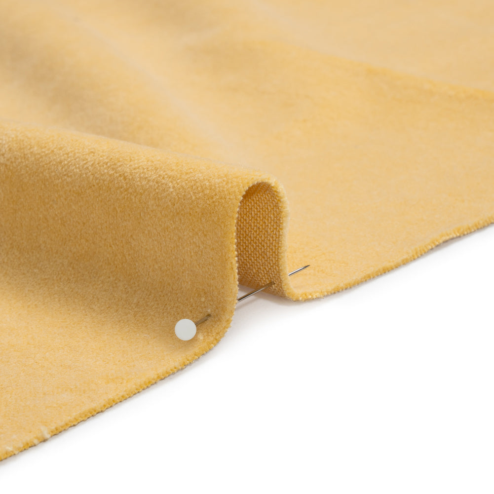 Cotton and Polyester Upholstery Velvet - Sunshine - Banton Collection Detail