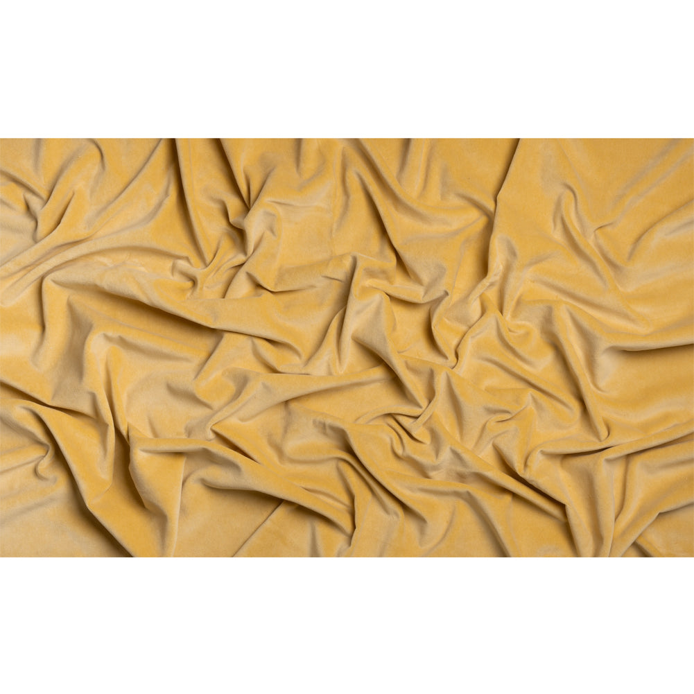 Cotton and Polyester Upholstery Velvet - Sunshine - Banton Collection Full