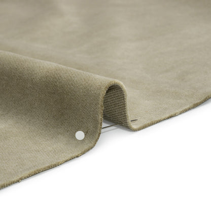 Cotton and Polyester Upholstery Velvet - Taupe - Banton Collection Detail