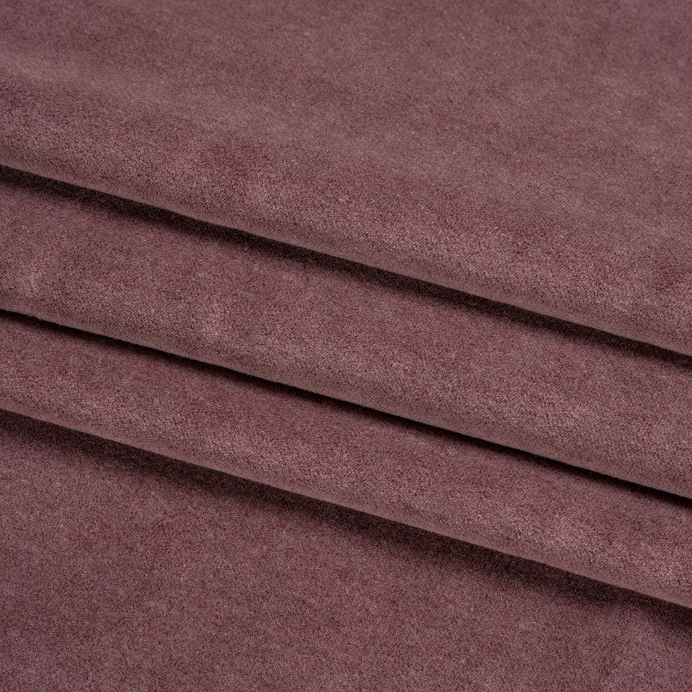 Cotton and Polyester Upholstery Velvet - Vamp - Banton Collection Folded
