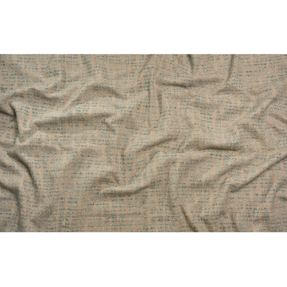 Tweedy Upholstery Boucle - Aqua - Torlea Collection Full