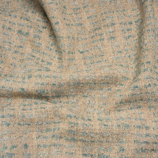 Tweedy Upholstery Boucle - Aqua - Torlea Collection