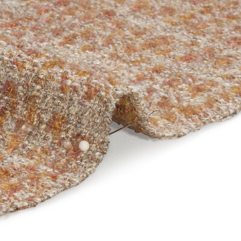 Tweedy Upholstery Boucle - Cameo - Torlea Collection Detail