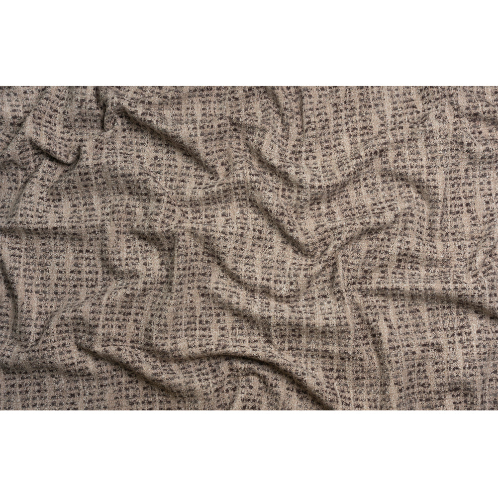 Tweedy Upholstery Boucle - Mocha - Torlea Collection Full