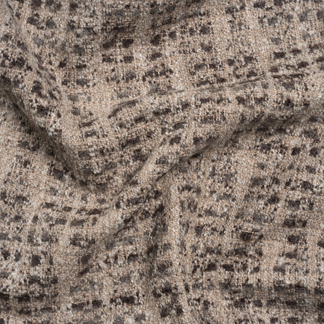 Tweedy Upholstery Boucle - Mocha - Torlea Collection