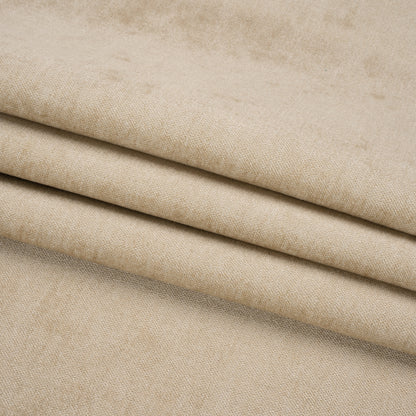 Upholstery Chenille with Latex Backing - Bisque - Tonnet Collection Folded