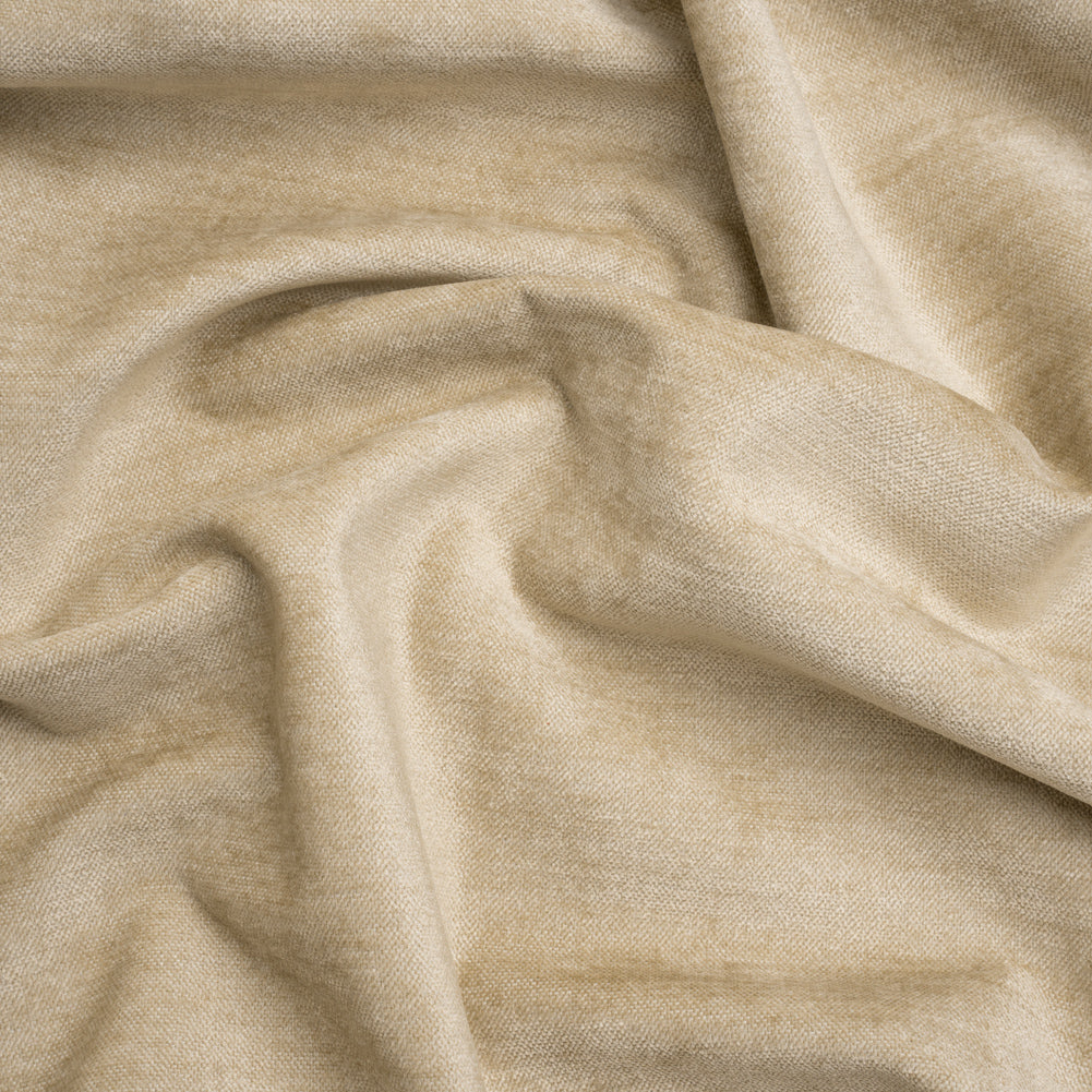Upholstery Chenille with Latex Backing - Bisque - Tonnet Collection