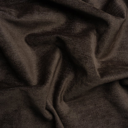 Upholstery Chenille with Latex Backing - Black Walnut - Tonnet Collection