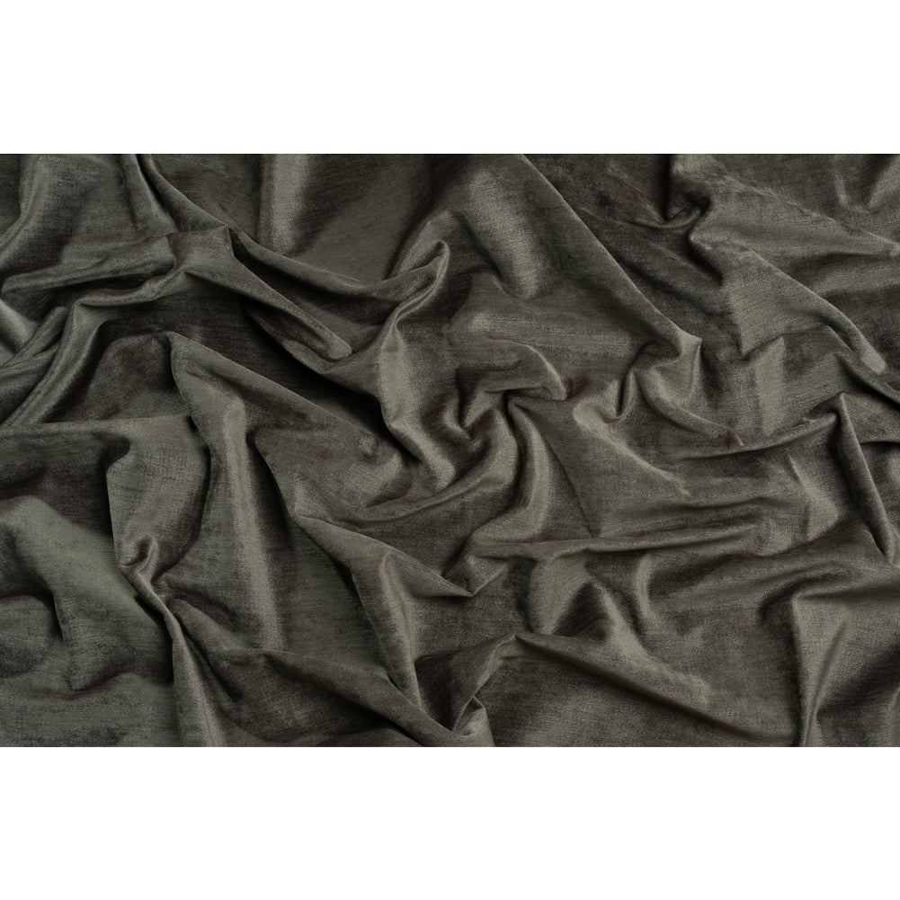 Upholstery Chenille with Latex Backing - Blue Steel - Tonnet Collection Full