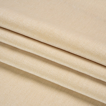 Upholstery Chenille with Latex Backing - Bone - Tonnet Collection Folded