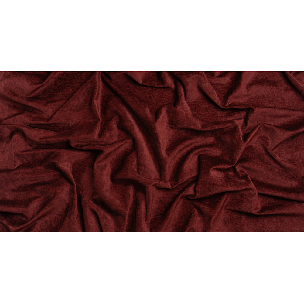 Upholstery Chenille with Latex Backing - Cabernet - Tonnet Collection Full