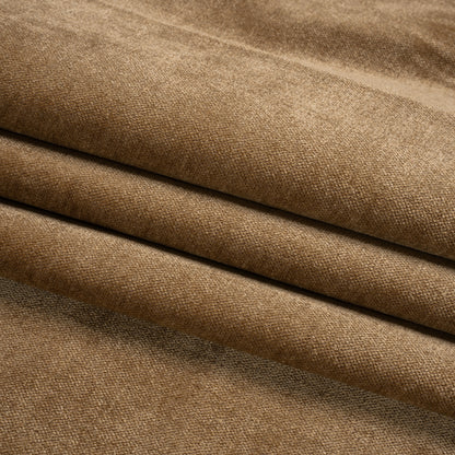 Upholstery Chenille with Latex Backing - Cappuccino - Tonnet Collection Folded