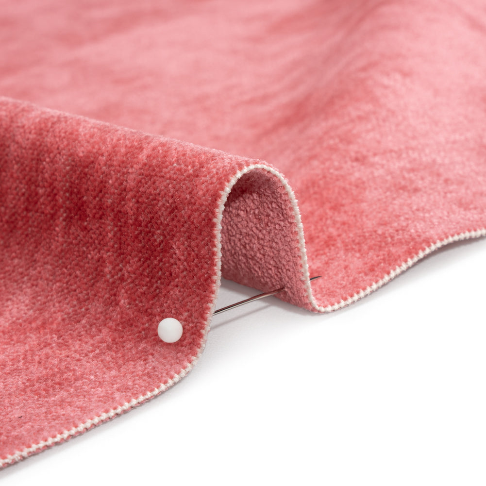 Upholstery Chenille with Latex Backing - Carnation - Tonnet Collection Detail